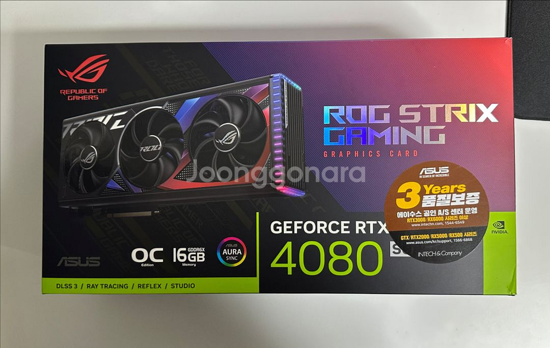 ASUS RTX 4080 SUPER 스트릭스 STRIX--0