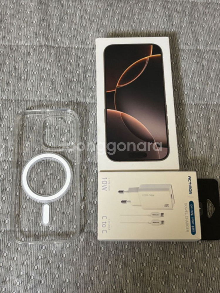 아이폰 16pro 데저트티타늄 256GB s급--4