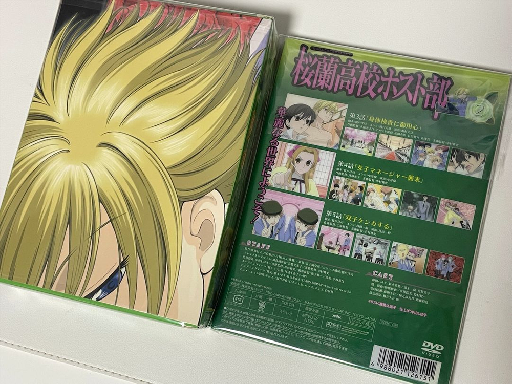 오란고교호스트부 초회 한정 DVD 타마키 피규어 세트--2