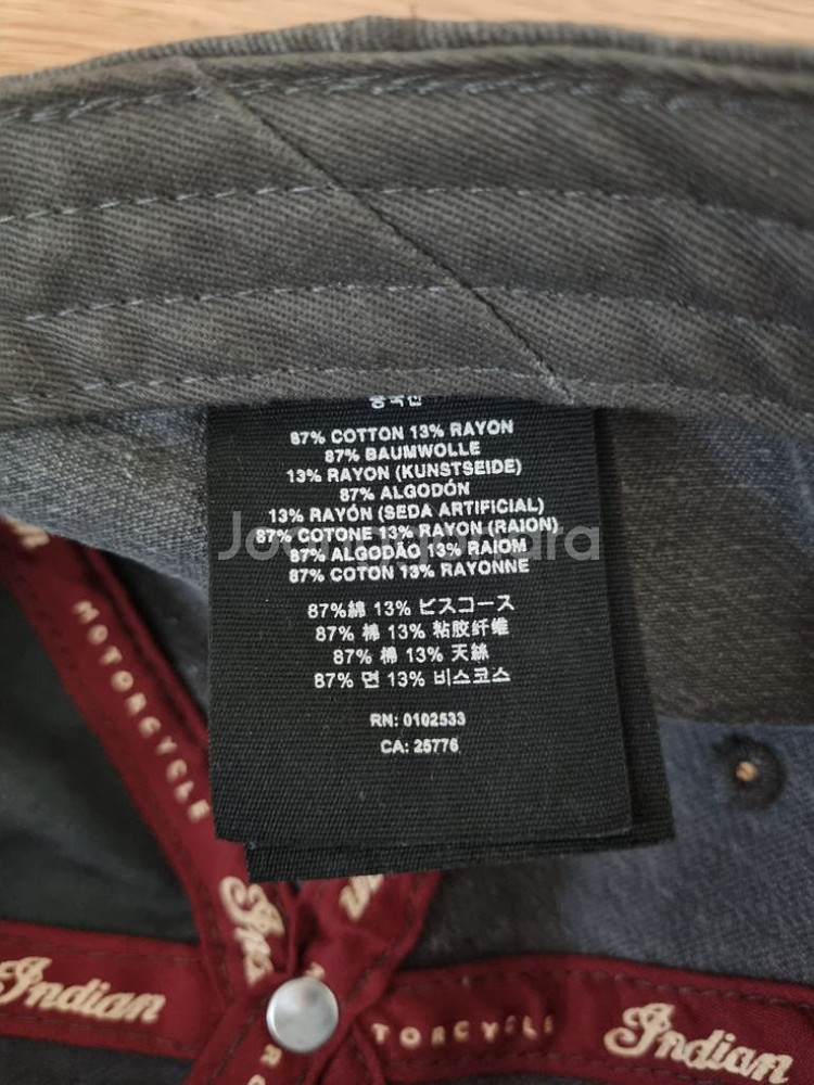 새것같은 인디언 모터사이클 모자 볼캡 바이크 라이더--4