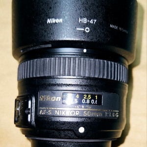 니콘AF s 50mm f1.8G