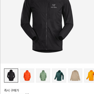 아크테릭스 스쿼미시 후디 블랙 사이즈 s -> m 교환