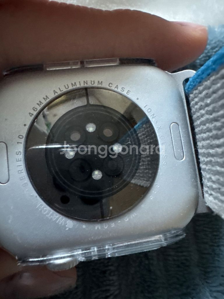 애플워치 10 실버 44mm gps--1