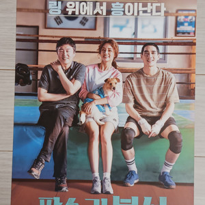 엄태구 혜리 김희원 판소리복서(2019년)전단지