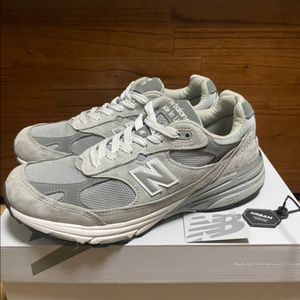 뉴발란스 993 D스탠다드 그레이 275mm 풀박스