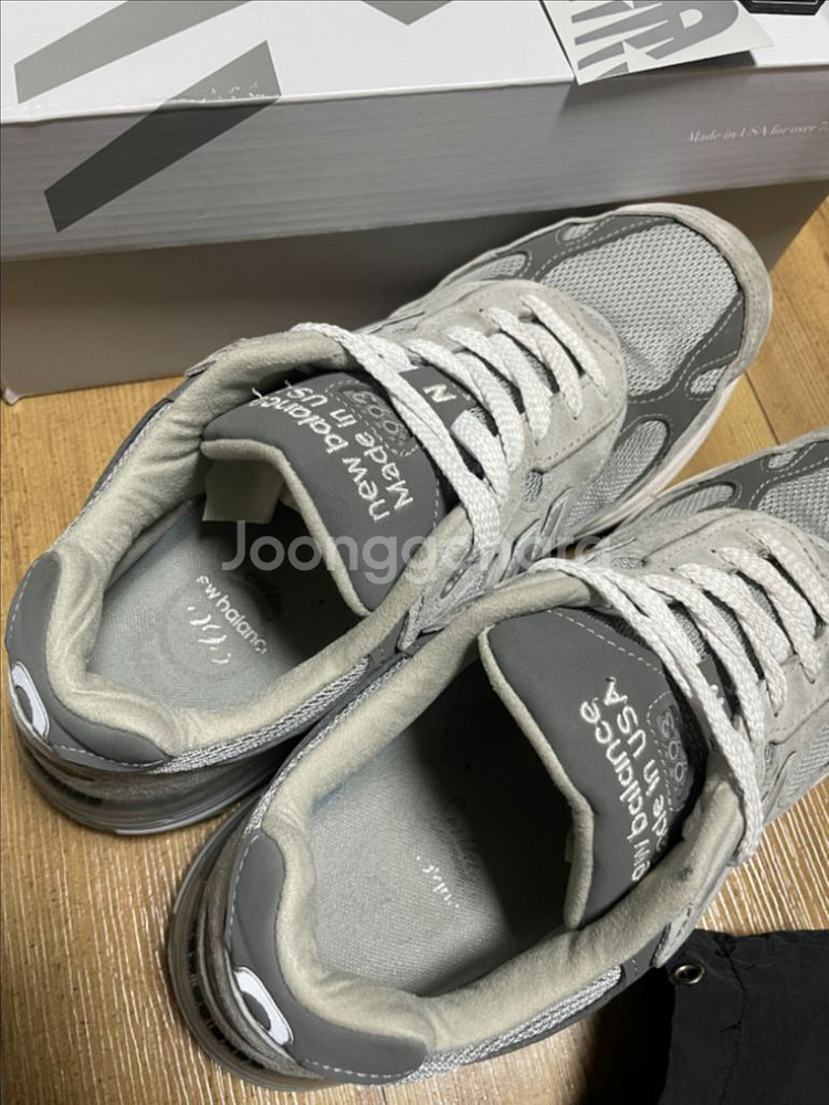 뉴발란스 993 D스탠다드 그레이 275mm 풀박스--5