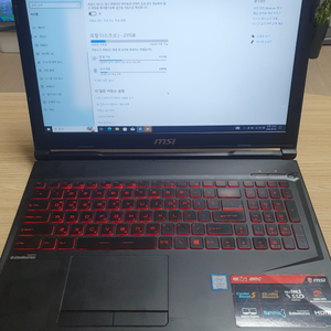 MSI 게이밍 노트북 GL63 8RC