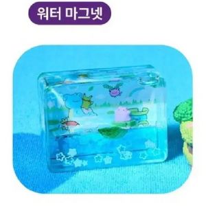 변신메타몽 라프라스 피카츄 워터마그넷+워터볼 볼펜