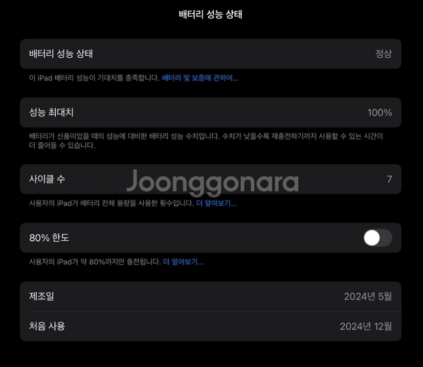 아이패드 프로 13 M4 실버 256GB--5