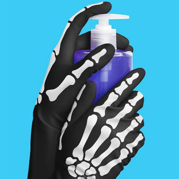 프레드 본 드라이 스켈레톤 100% 라텍스 청소주방장갑 이미지