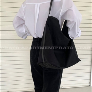 Ouvir오비르나일론버킷백데일리쇼퍼숄더토트프라다크로스