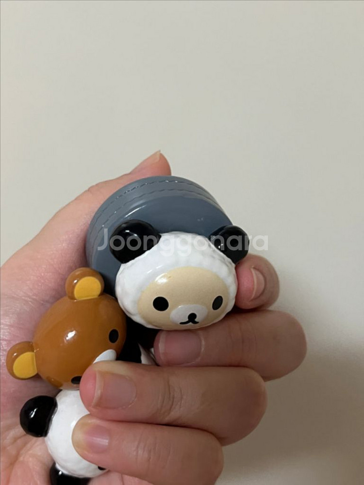 단종)고전 리멘트 리락쿠마 판다, 고양이 코타츠 피규어--3