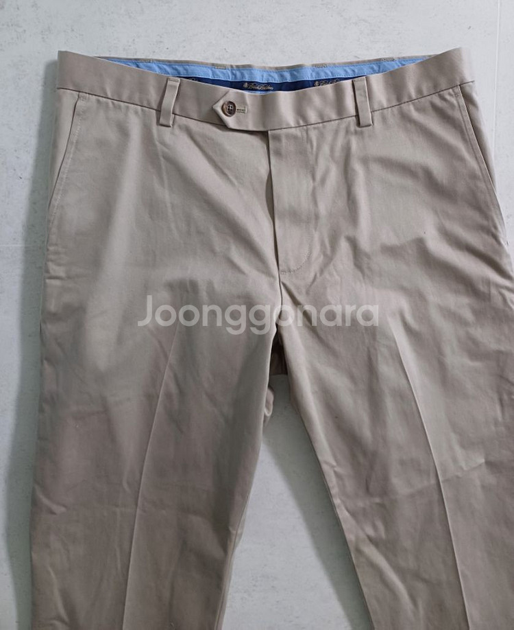 남성 브룩스브라더스 봄.가을 8-9부 면바지(35)--1