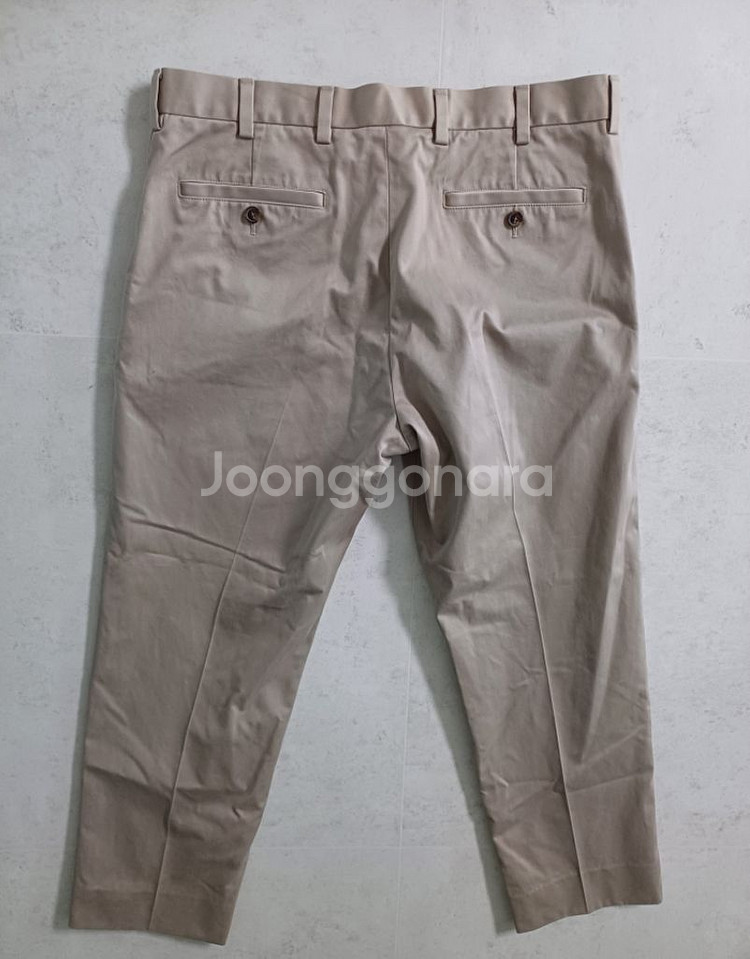 남성 브룩스브라더스 봄.가을 8-9부 면바지(35)--5