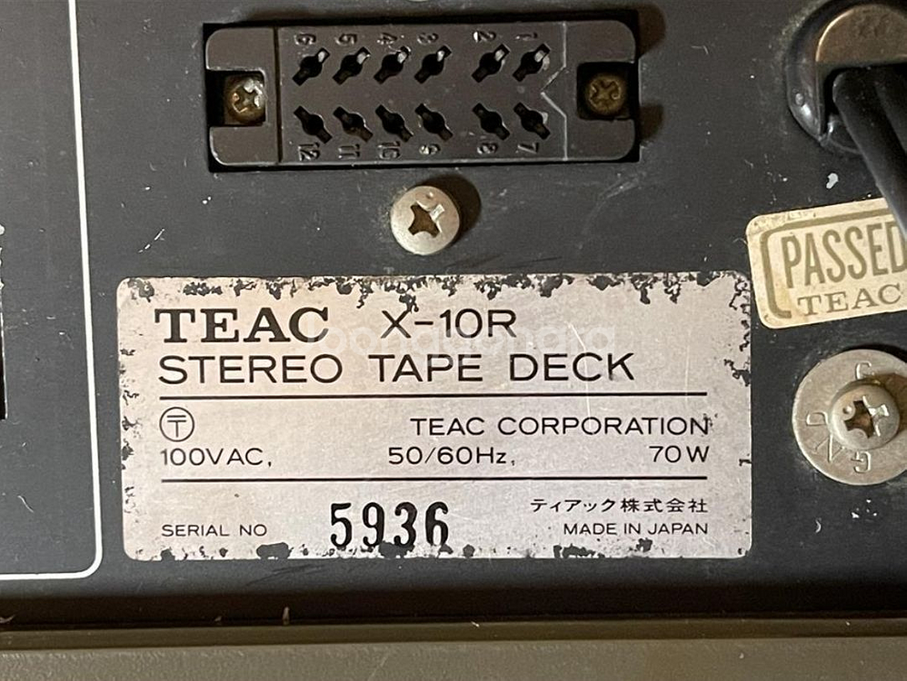 인기 오픈 릴 데크 Teac X-10R--7