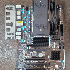 amd am3 fx8300 cpu와 메인보드 세트