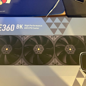 DE360 black 수냉 쿨러