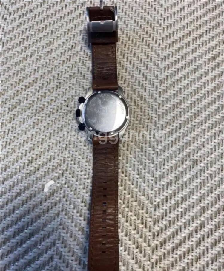 Fossil 남성 손목시계 브라운--1