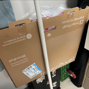 인터픽셀 ip2442 165hz 게이밍 모니터