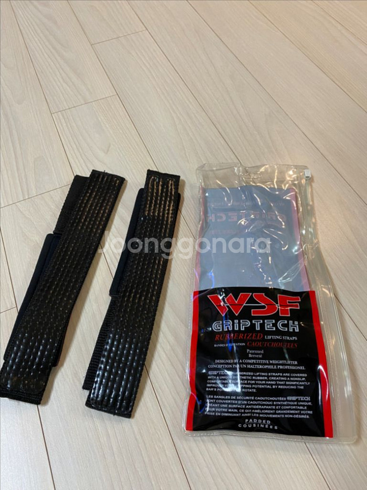 WSF 그립테크 리프팅 헬스 스트랩 2p--2