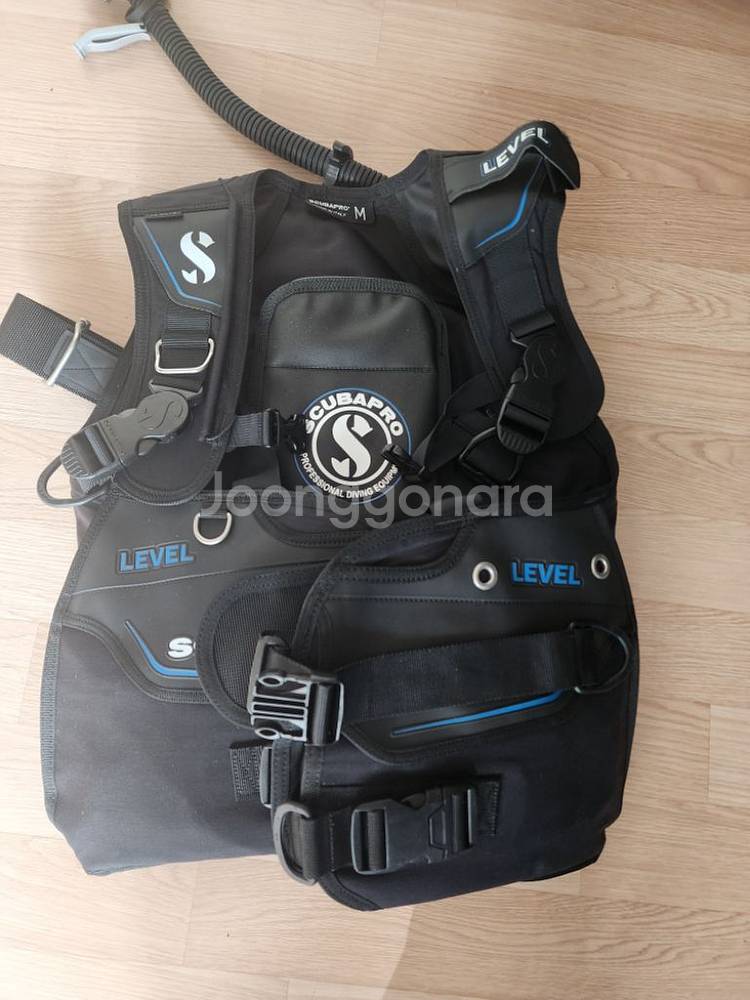 스킨스쿠버 scubapro level 부력조끼(흥정O)--0