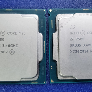 CPU 인텔 i5 7500