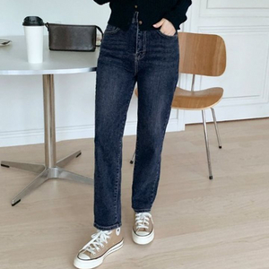 여성용 일자핏 스판 데님 팬츠 판매합니다.