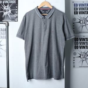 (2XL) 타미힐피거 반팔 카라 티셔츠 빅사이즈