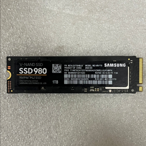 m.2 삼성980 1테라,1tb 급처. (택포함)