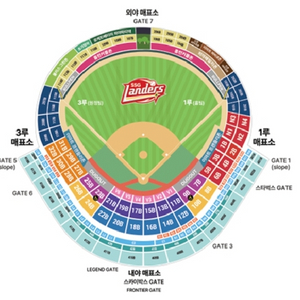5/9 KIA SSG 기아 쓱 3루 4연석