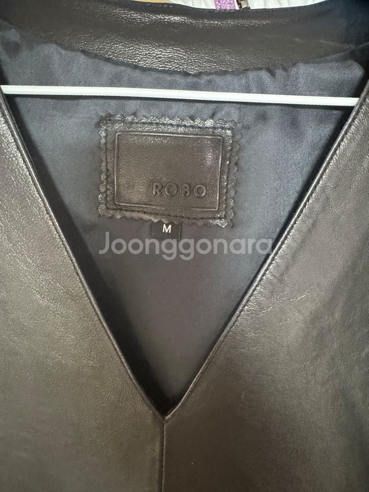 로보 가죽베스트--3