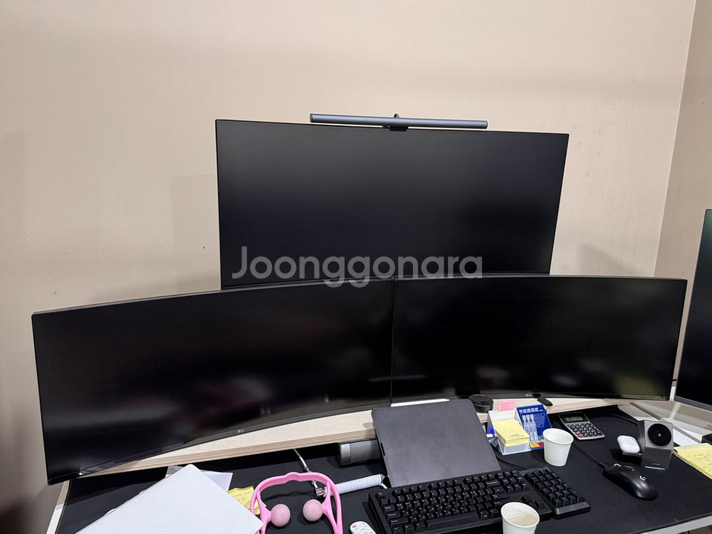LG38WP85C LGWR50QC 모니터 3대 판매합니--3