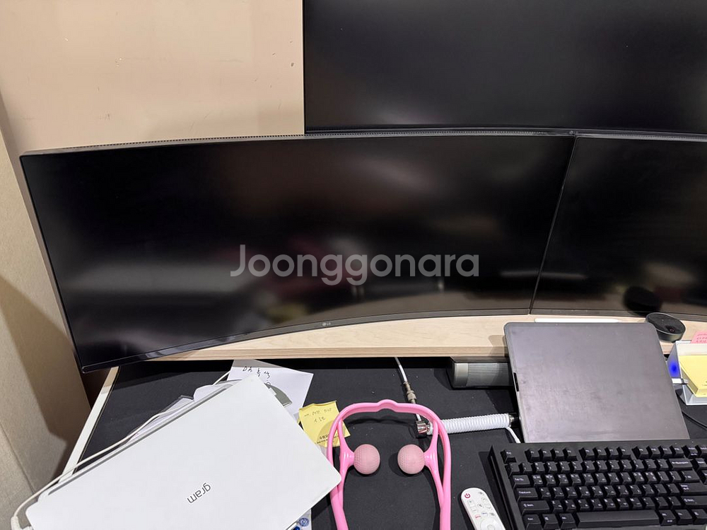 LG38WP85C LGWR50QC 모니터 3대 판매합니--1