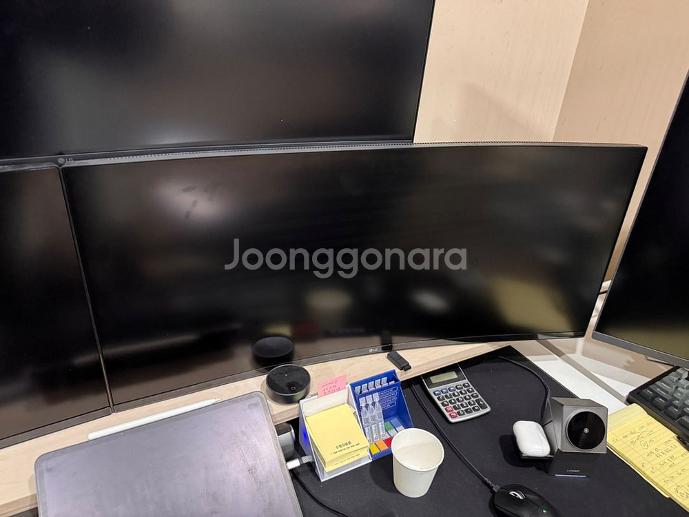 LG38WP85C LGWR50QC 모니터 3대 판매합니--2