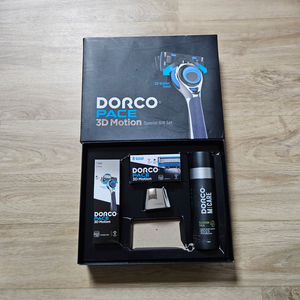도루코 페이스 3D 모션 면도기 세트 면도날 클렌징폼