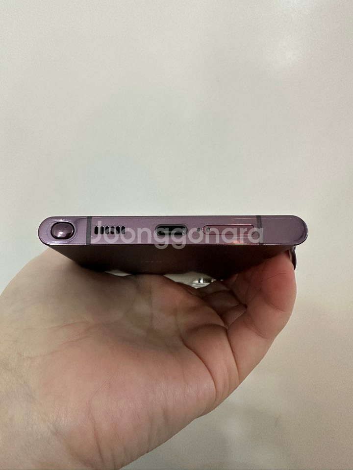 센터갈이)갤럭시S22울트라 버건디 256GB/Y603--3