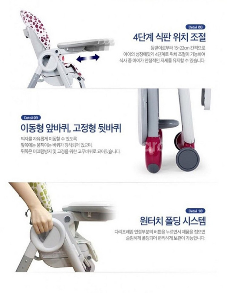 치코 폴리프로그레스5 아기 식탁의자(아기의자)--1