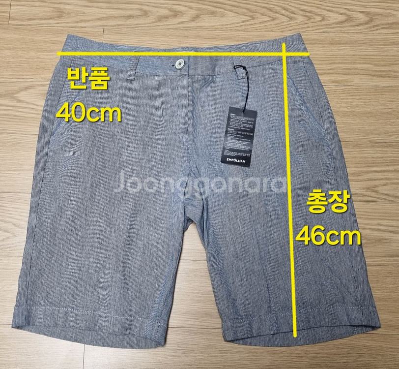 엠폴햄 5부 반바지입 28~29 (미착용 새제품)--7