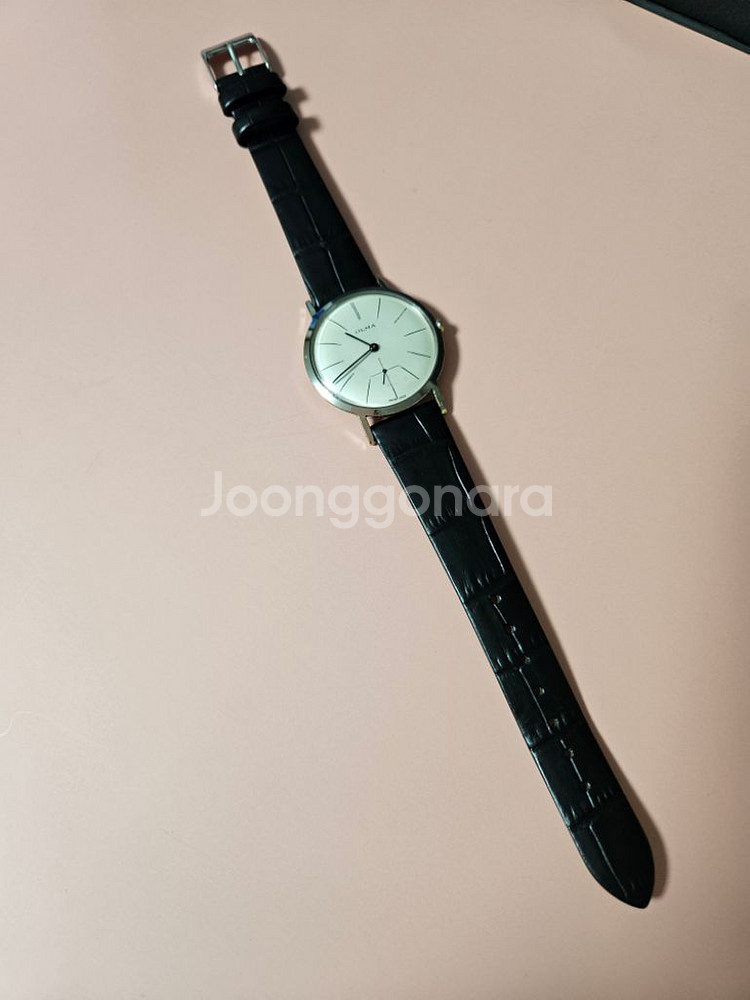 빈티지 Olma 남성가죽시계/SWISS--2