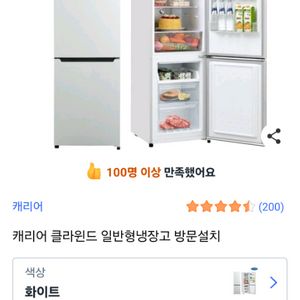 캐리어 클라윈드 냉장고 250L CRF-CN250WP
