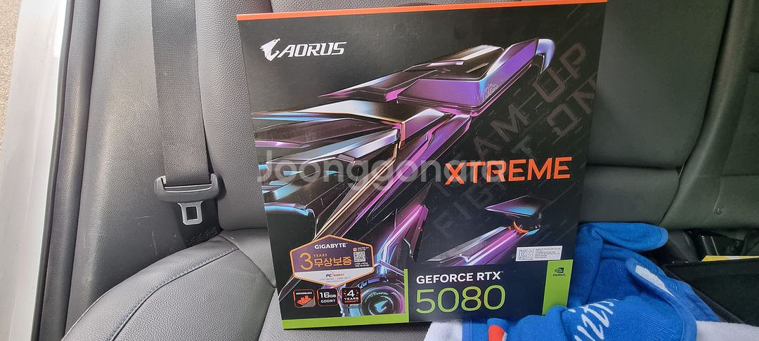 RTX 5080 WB D7 16GB 워터블럭--1