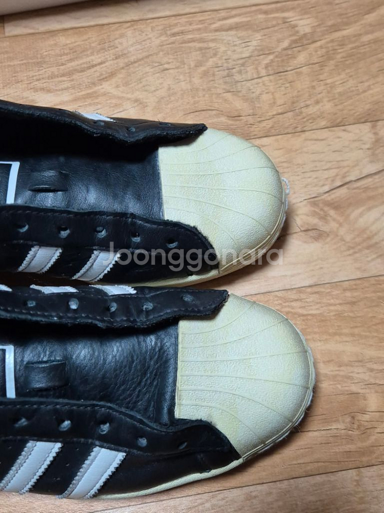 아디다스 슈퍼스타 빈티지 FV2832 블랙 275mm--5