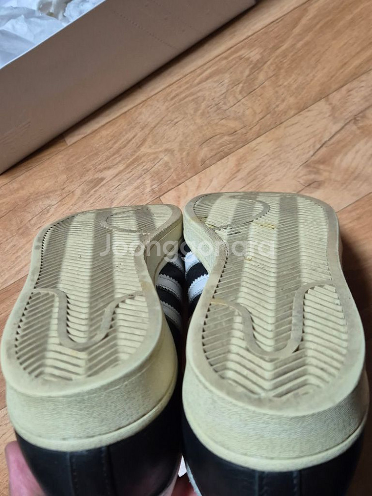 아디다스 슈퍼스타 빈티지 FV2832 블랙 275mm--6
