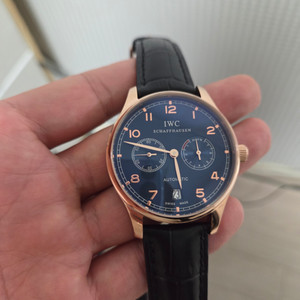 IWC 가죽손목시계 오토메틱 새상품