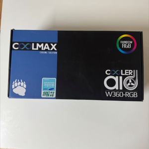 마이크로닉스 COOLMAX AID W360 블랙 미개봉