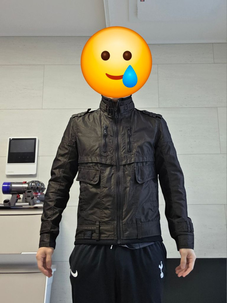 버커루 라이더자켓 카키 L 판매--1