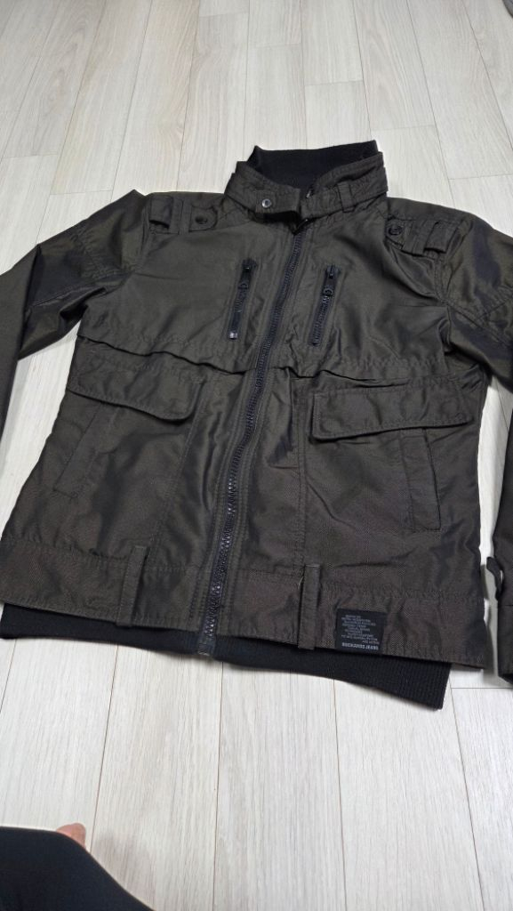 버커루 라이더자켓 카키 L 판매--5
