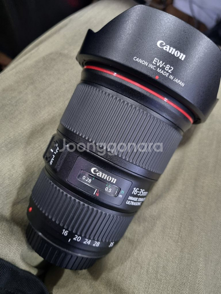 캐논 EF16-35Llll 16-35L3 판매합니다.--0