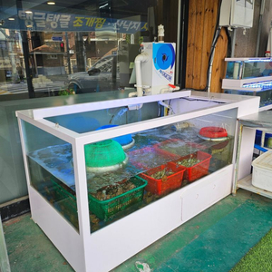 업소용 수족관,냉각기,스키머 풀세트