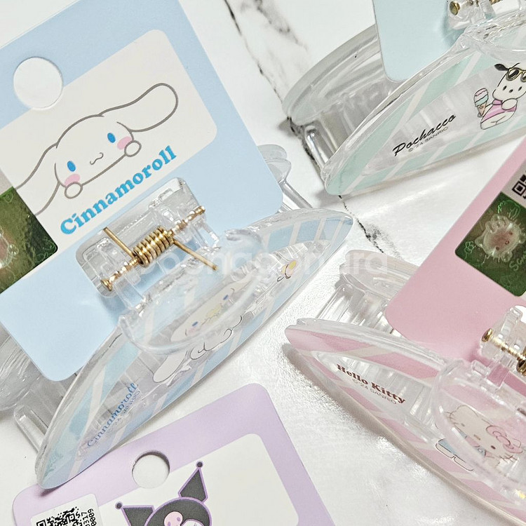 산리오 집게핀 헤어올림핀 헤어핀 새상품--1